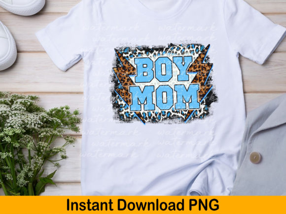 Boy Mom Sublimation PNG: A Bold Mama Cheetah Design