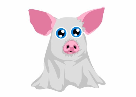 Cute Ghost Pig SVG: Halloween Embroidery Review