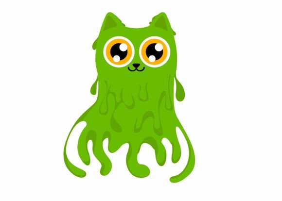 Cute Green Slime Cat SVG: An Embroidery Review