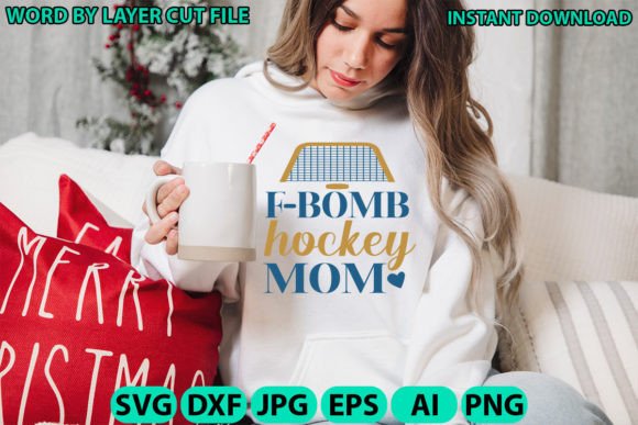 F-Bomb Hockey Mom Cut File: An Embroidery Review