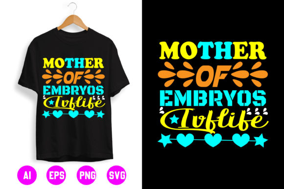 Mother T-shirt Design 16: A Heartfelt Embroidery Choice