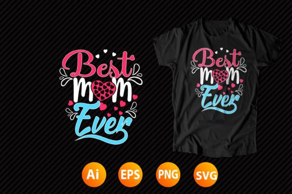 Mother’s Day T-shirt Design 26 Review