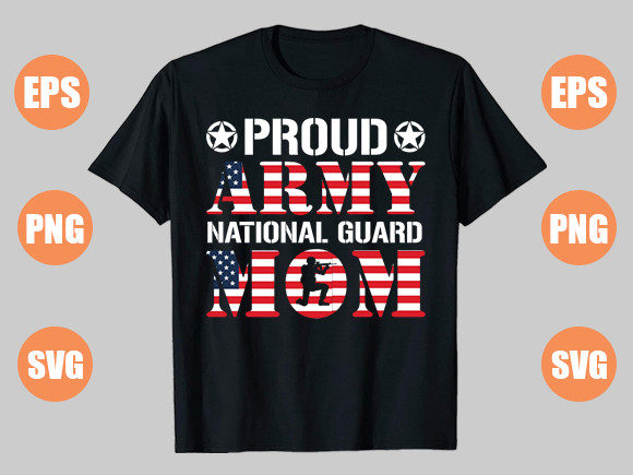 Proud Army National Guard Mom: A Heartfelt Design